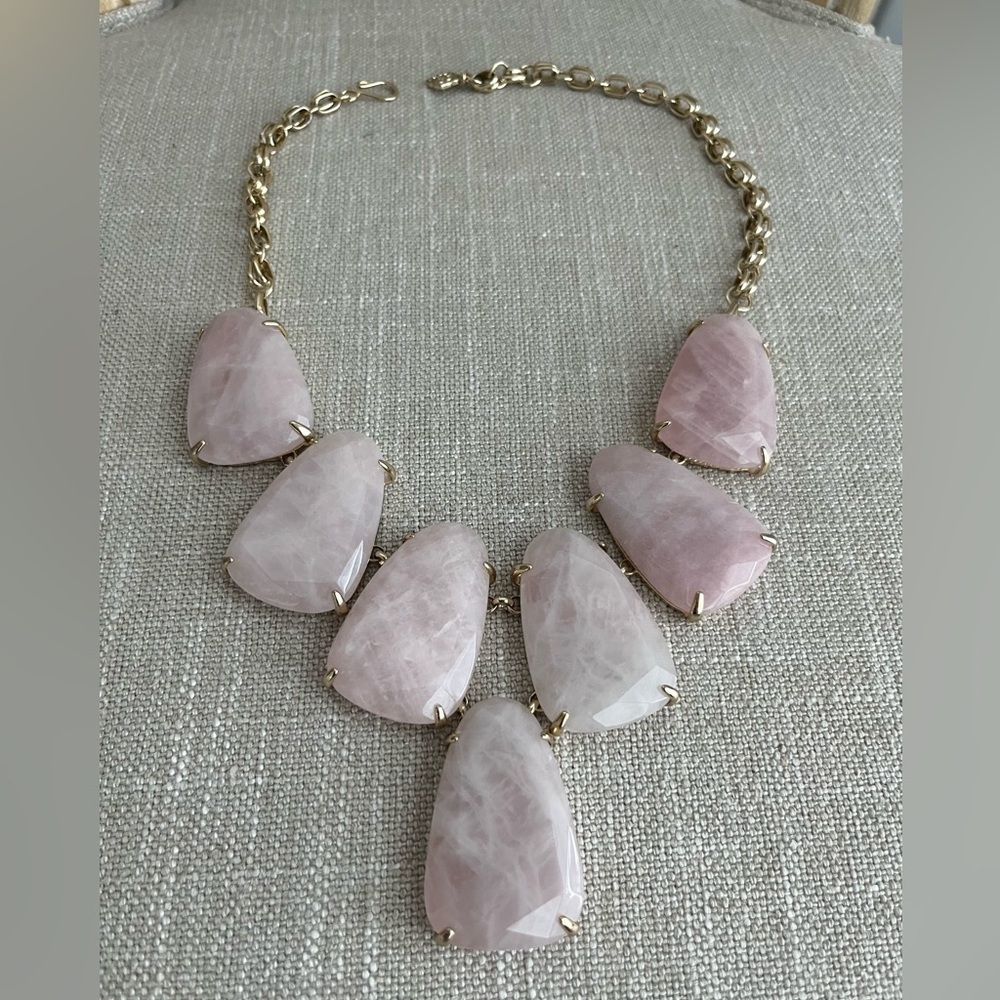 Kendra Scott Rose Quartz Harlow